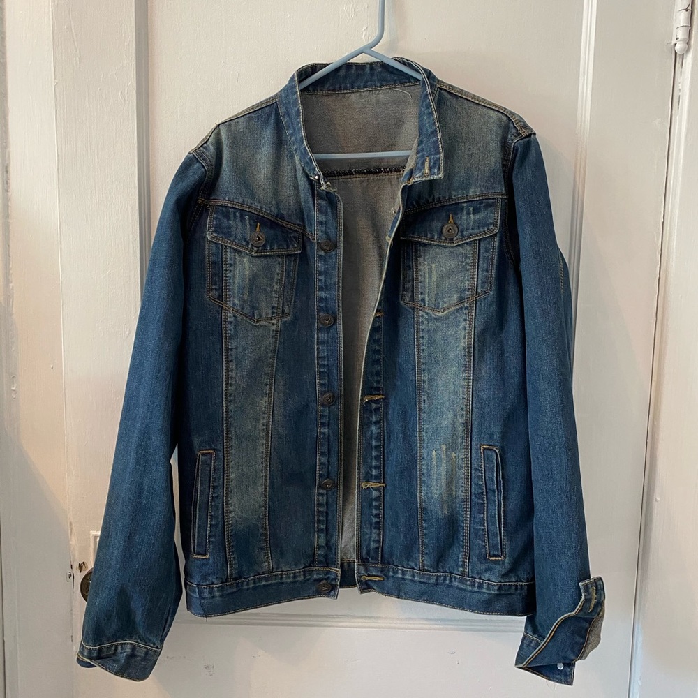 NWOT Men’s Medium Denim Jeans Jacket - Unworn